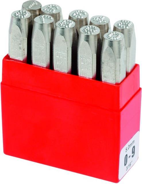 Produktbild Pryor Schlagzahlen-Satz, 10-teilig Dotstress 0 - 9