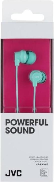 Produktbild JVC HA-FX10-LA-E Colourful inner-ear headphones (Kabelgebunden)