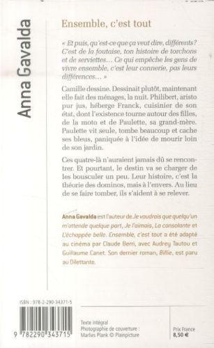 Produktbild Ensemble, c'est tout (Französisch, Anna Gavalda, 2015)