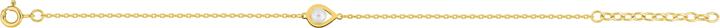 Immagine prodotto Lara BRACCIALE Placcato - PERLA COLTIVATA D'ACQUA DOLCE - 16+3 CM