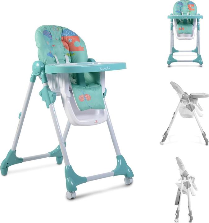 Actual product image Moni Cangaroo high chair Kimchi, foldable (Highchair)