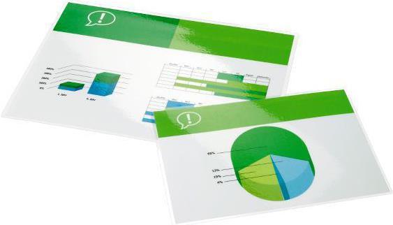 Produktbild GBC DOCUMENT POUCH - Heisslaminier-Folientaschen (A3, 25 Stück, 150 µm)