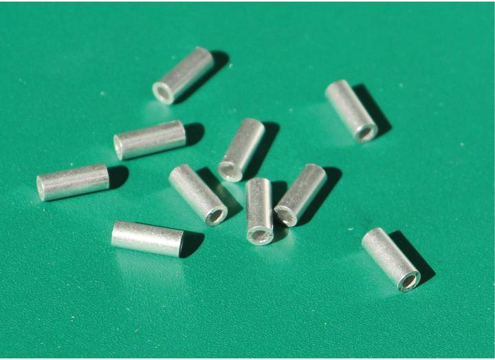 Actual product image Simprop crimping sleeves 2x8mm for steel cable 10pcs.