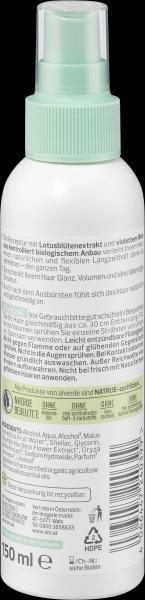 Produktbild dm alverde Haarspray Bio-Lotusblüte, Bio-Violetter Reis