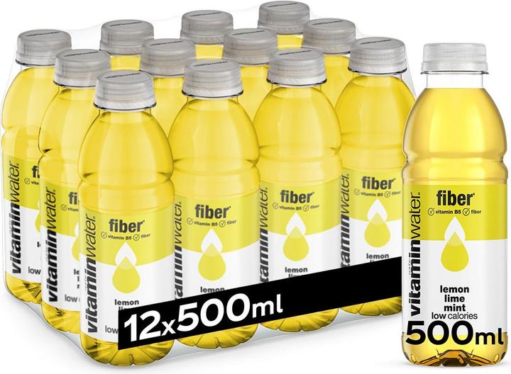 Actual product image Glacéau vitaminwater Fibre (Lemon-Lime-Mint, 12 x)
