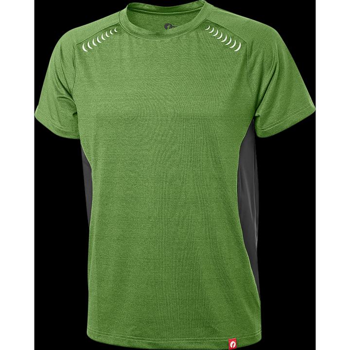 Produktbild Magni T-Shirt Quick Dry grün/schwarz meliert Gr. XL Fortis Elements (XL)