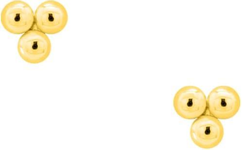 Produktbild Candy Ohrstecker Sia, 925 Sterling Silber, vergoldet (18k vergoldet, 925 Sterling Silber, 925er Sterlingsilber)