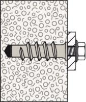 Actual product image Fischer betonskrue FBS II - UltraCut CP 10x60 5/-/- US, mek. galv. - pk a 50stk (1 pcs.)