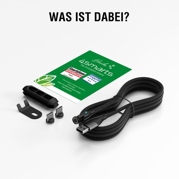 Produktbild 4smarts USB A – USB C (1.80 m, USB 2.0, 100 W)
