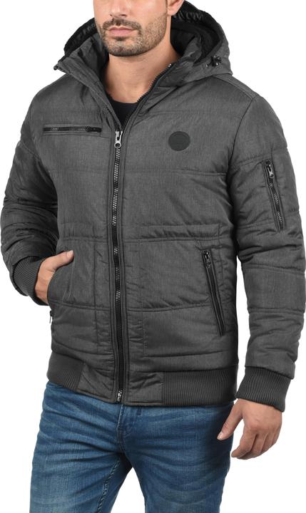 Actual product image Blend Boris Teddy Men's Winter Jacket Outdoor Jacket With Teddy Fleece With Hood (L)