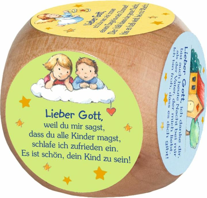 Produktbild Uebe:Mein Gebetswürfel zur guten Nacht (Deutsch, IngridUebe, 2016)