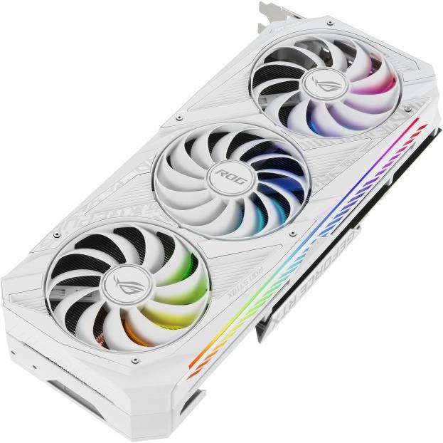 Image du produit ASUS GeForce ROG STRIX RTX 3080 O10G WHITE (10 Go)