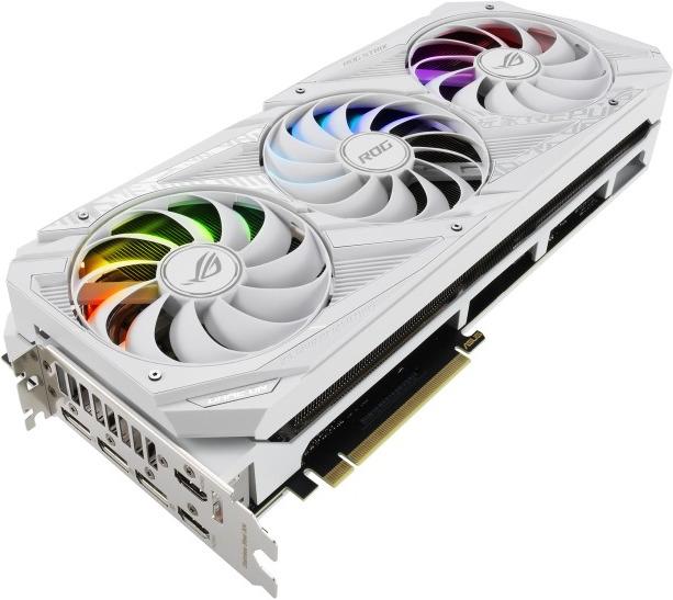 Image du produit ASUS GeForce ROG STRIX RTX 3080 O10G WHITE (10 Go)