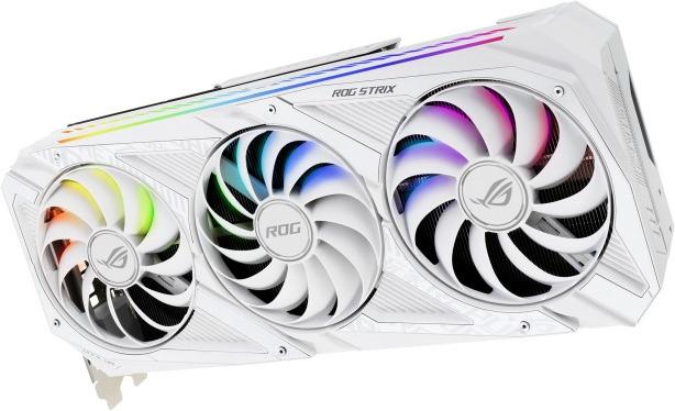 Image du produit ASUS GeForce ROG STRIX RTX 3080 O10G WHITE (10 Go)