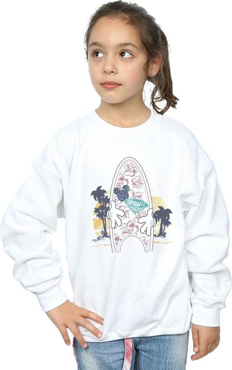 Actual product image Disney Girls Mickey Mouse Surf Fever Sweatshirt (152, 158)