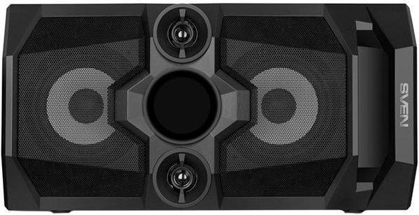 Productafbeelding Sven Luidspreker PS-650, juodas, uitgangsvermogen 2x25W (RMS), TWS, Bluetooth, FM, USB, Micro SD (10 h, Oplaadbare batterij)