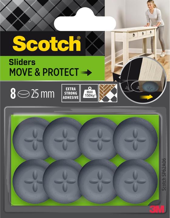 Image du produit Scotch Move & Protect (Curseurs en plastique, 8 pièce(s))