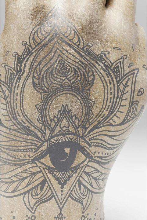 Produktbild Kare Design Deko Hand Victory Tattoo Eye 36cm