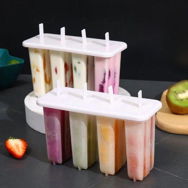 Actual product image MU Classic Ice lolly mould set of 4