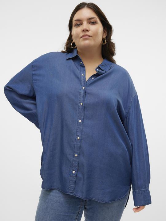 Actual product image Vero Moda VMCPAULINE denim shirt Denim shirt (48)