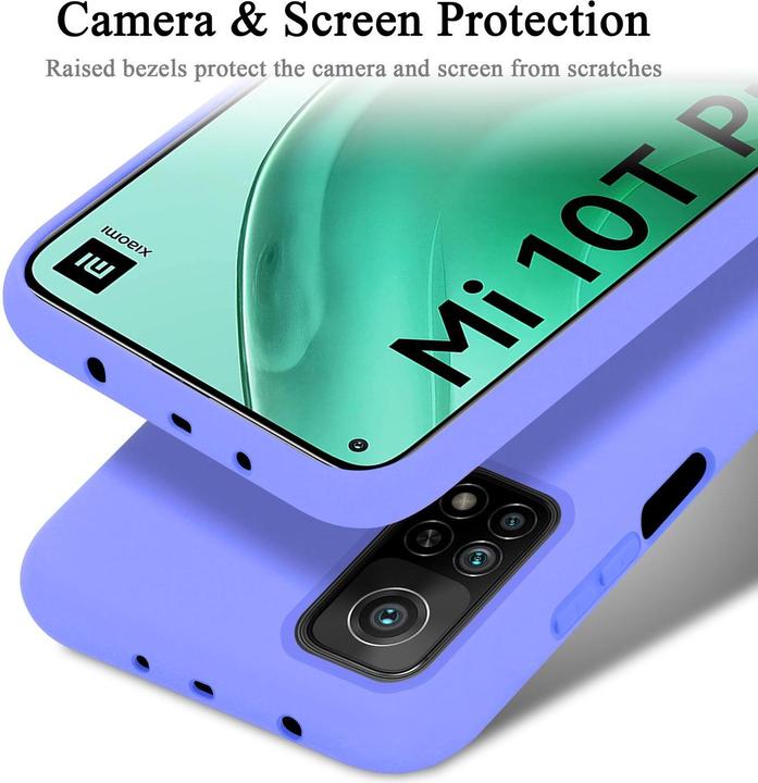 Immagine prodotto Cadorabo Copertura della cassa del silicone liquido TPU (Mi 10T, Mi 10T Pro)
