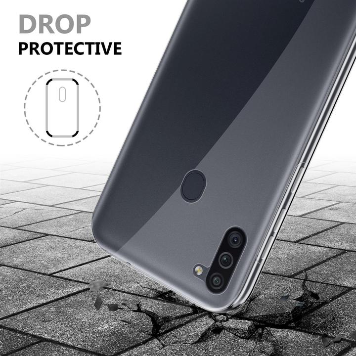 Image du produit Cadorabo TPU 360 degrés Case Cover (Samsung Galaxy M11, Samsung Galaxy A11)