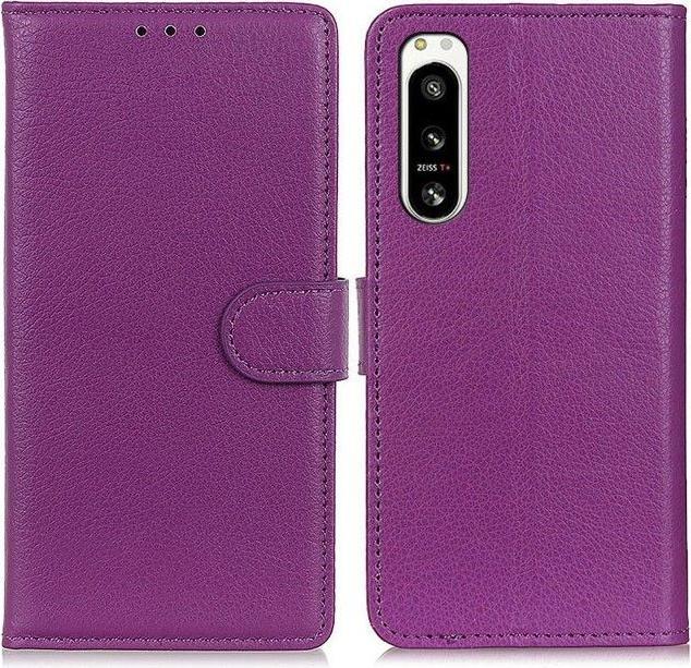 Produktbild MU Classic Litchi Leder Bookcover Series (Sony Xperia 5 IV)