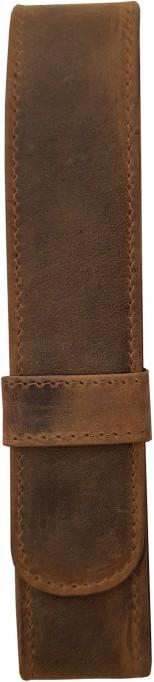 Produktbild ASL Füller Stecketui 1tlg, Leder, braun