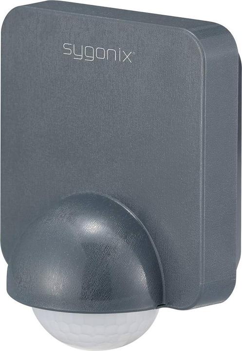 Produktbild Sygonix SY-5836536 Wand PIR-Bewegungsmelder 360 ° Relais Dark-Grey IP54 (8 m)