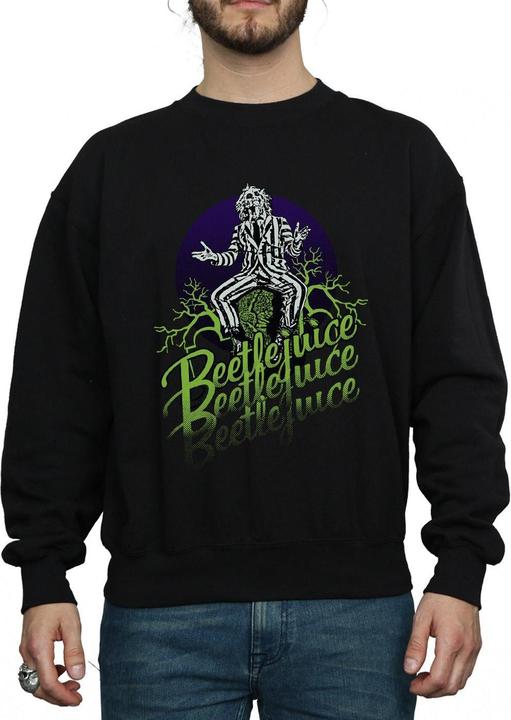 Produktbild Beetlejuice Faded Pose Baumwoll Sweatshirt (S)