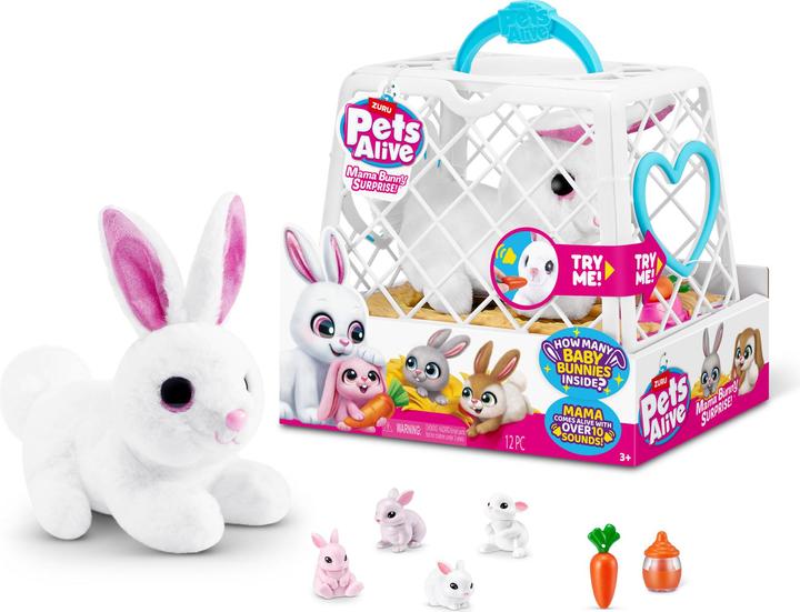 Produktbild Zuru Pets Alive Mama Bunny Surprise (20 cm)