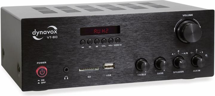 Actual product image Dynavox VT80 Stereo Compact Amplifier (Amplifier)