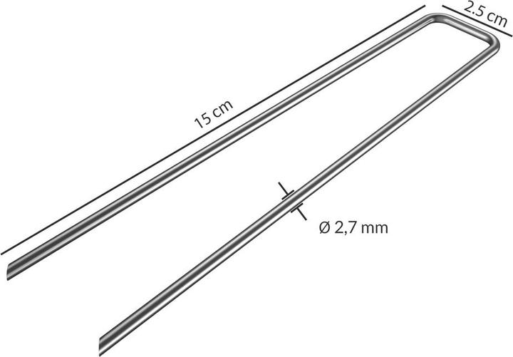 Actual product image Gardebruk Ground anchor 200 set