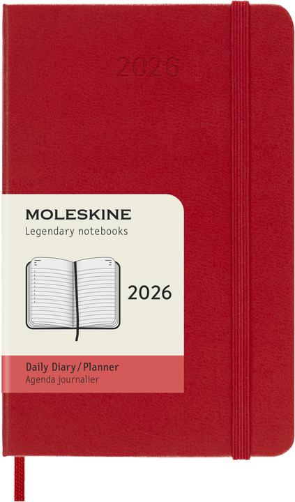 Produktbild Moleskine Taschenagenda Daily (9 x 14 cm, Englisch)