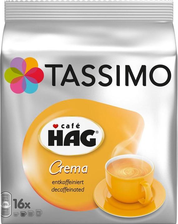 Actual product image Tassimo Cafe HAG Crema T-Disc (80 x Port.)