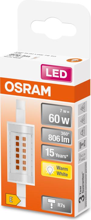 Image du produit Osram Ligne fine (R7, 7 W, 806 lm, 1 x, E)