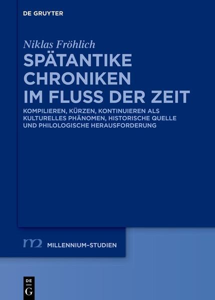 Actual product image Spätantike Chroniken im Fluss der Zeit (German, Niklas Fröhlich, 2025)