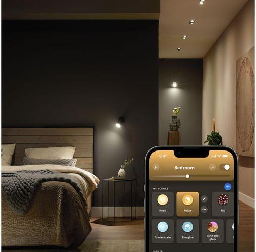 Produktbild Philips Hue White Ambiance (GU10, 4.20 W, 400 lm, 2 x, E)