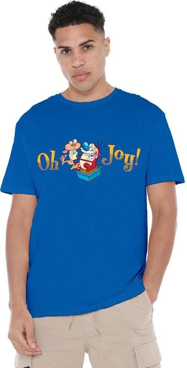 Immagine prodotto Ren & Stimpy Oh Joy Maglietta Uomo (XL)