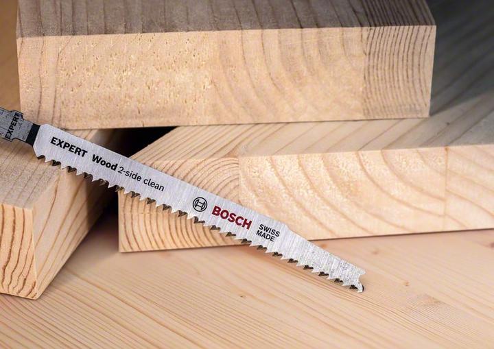 Actual product image Bosch Professional Zubehör Expert Wood 2-side clean T 308 B jigsaw blade, 25 pieces