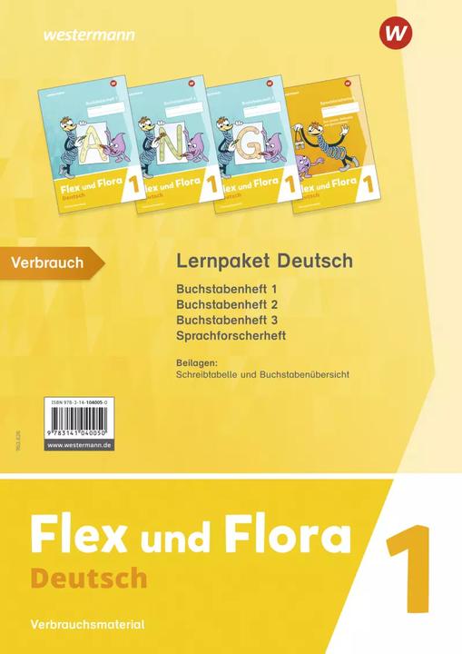 Produktbild Flex und Flora - Ausgabe 2021. Themenhefte 1 Paket DS (Deutsch, Westermann Schulbuchverlag, 2020)