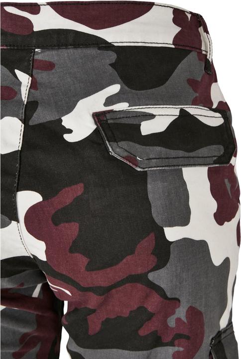 Actual product image Urban Classics Ladies High Waist Camo Cargo Pants (26)