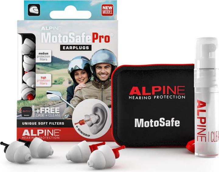 Image du produit Alpine MotoSafe Pro, 4 pièces (1 x)