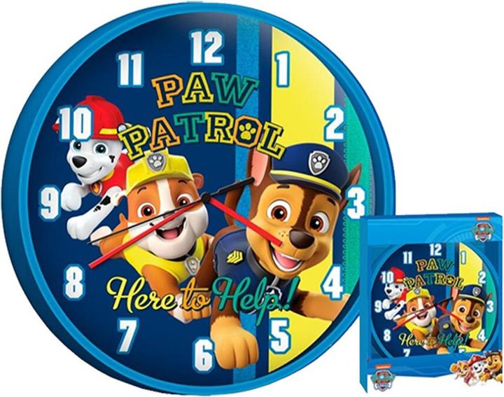 Actual product image Paw Patrol Wall clock (25 cm)