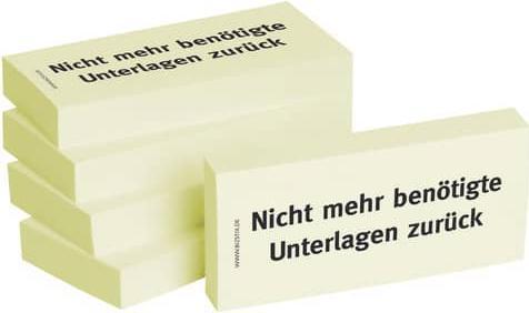 Actual product image Bizstix Note Printed