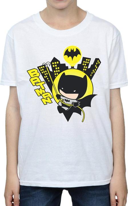Immagine prodotto Chibi Batman Swinging Maglietta Ragazzi (140, 146)