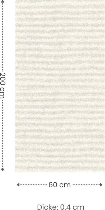 Produktbild Hermex Kratzmatte für Katzen Klettermatte Kratzschutz Kratzbrett Kratzwand (0.40 cm, Weiss)