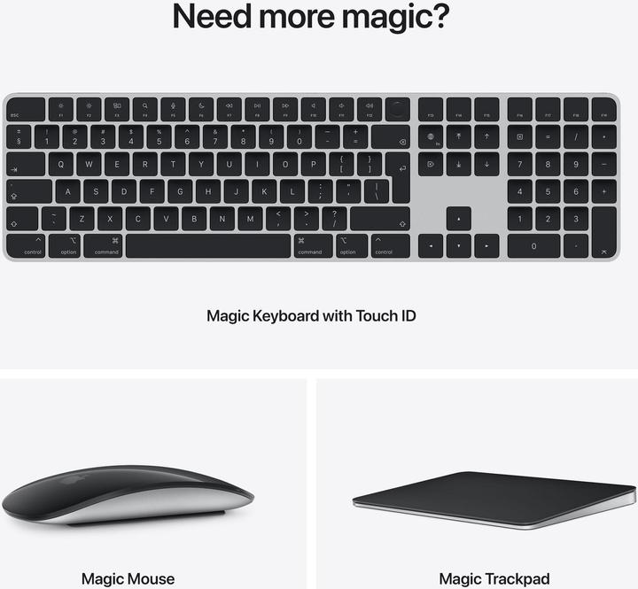 Immagine prodotto Apple Mac Studio (M1 Ultra, 64 GB, 1000 GB, Apple M1 Ultra 48-Core)