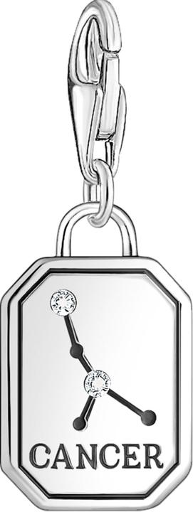 Image du produit Thomas Sabo Charm pendentif signe astrologique cancer avec pierres argent (Argent 925)