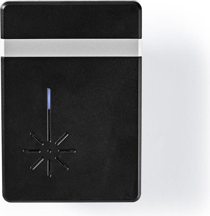 Immagine prodotto Nedis Set campanello wireless Alimentazione a batteria 3 V DC 1x CR2032 Volume: 80 dB Portata del